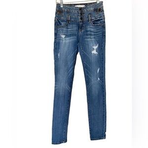 EUNINA Jeans Classic Skinny High Rise Jeans